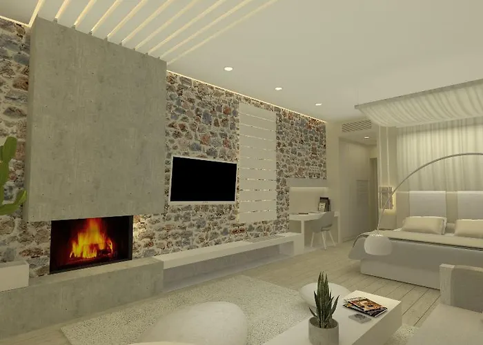 Hotel 100 Rizes Seaside Resort- Small Luxury Of The World Kalivia (Laconia)